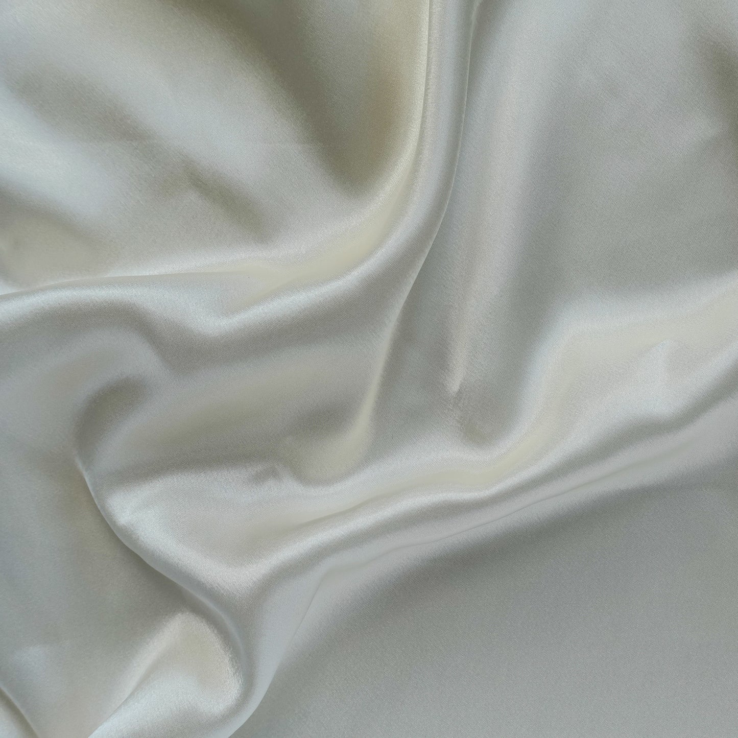 Glazed White Scrunchie