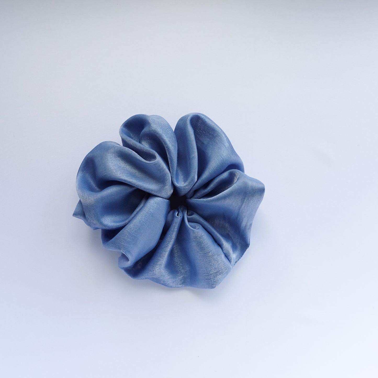 Cloudy Blue Scrunchie