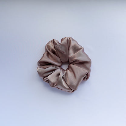 Nougat Beige Scrunchie