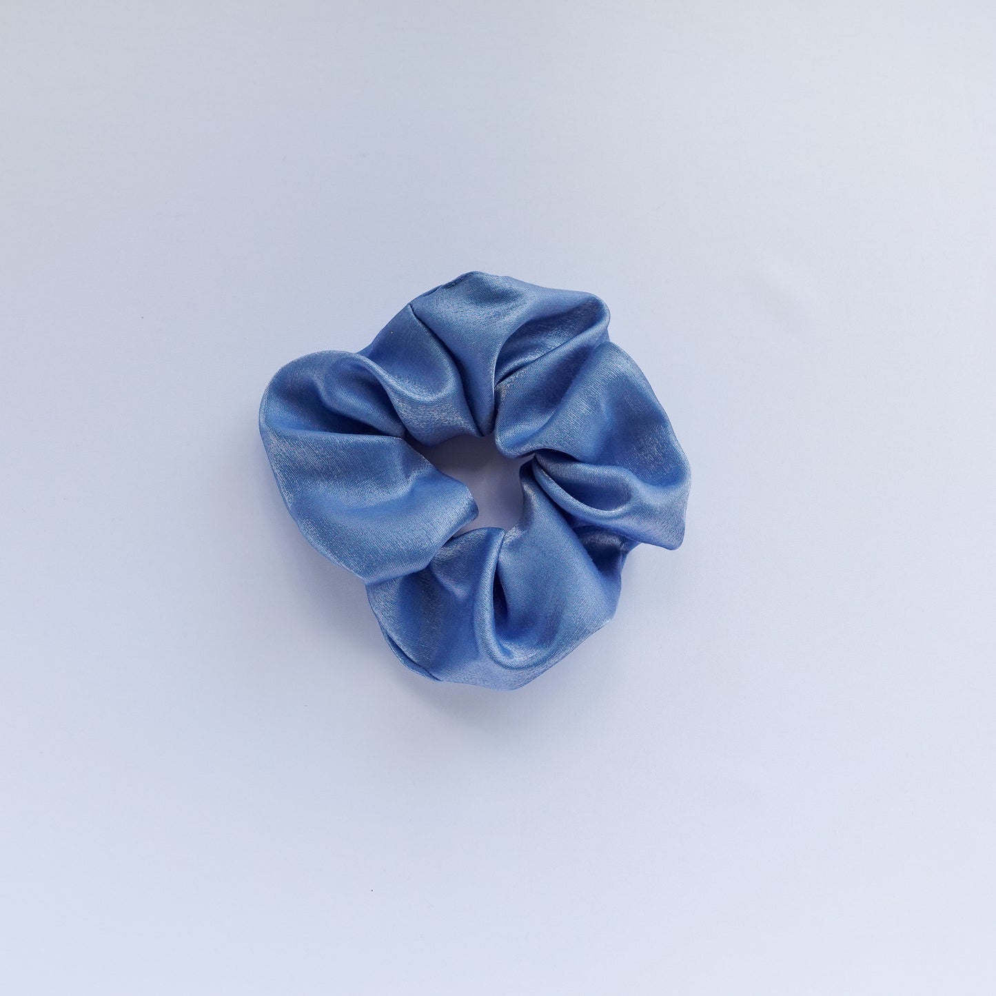 Cloudy Blue Scrunchie