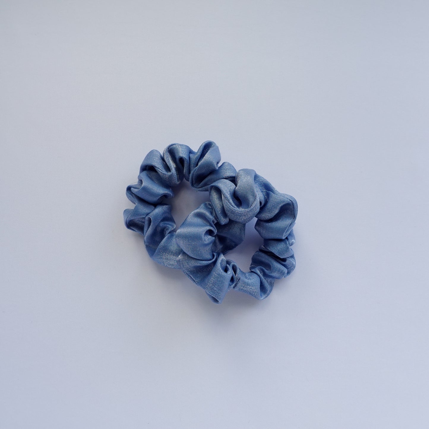 Cloudy Blue Scrunchie