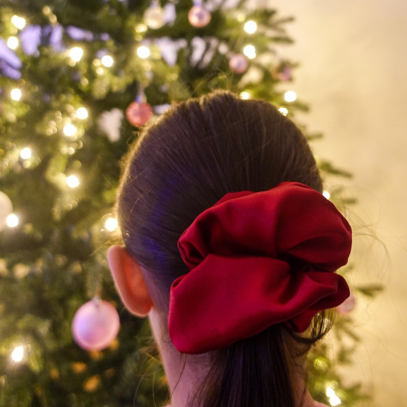 Lucky red scrunchie